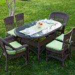 Aqua Oval Masa Takımı