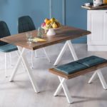 Wald Banklı Mutfak Masa Takımı