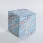 Blue Marble Hocker