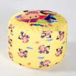 Lizenzierte Gelb Hocker