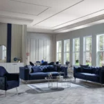 Blanca Krom Koltuk Takımı